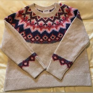 Gently worn OLD NAVY woman’s size large sweater top